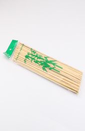 2000 piezas 3003 cm brochetas de bambú natural palillos selecciones barbacoa fruta Kabob Kebab Fondue parrilla palo suministro de brocheta Dispos8315500