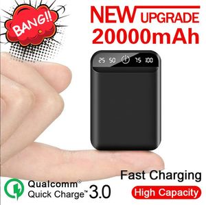 20000mah Mini Power Bank Portable USB Batteria Charger Powerbank Poverbank External Battery pour iPhone Xiaomi Samsung4507468
