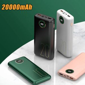 Batterie externe 20000mAh, charge rapide, Powerbank pour téléphone portable iPhone 14 13 Samsung S22 S21 X Xiaomi Mi