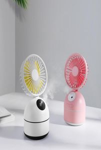 2000mAh Portable ventilateur de brouillard de pulvérisation d'eau électrique USB rechargeable portable mini ventilateur cadeau ventilateurs personnels électriques cadeau de fête 293284859