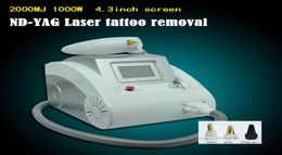 2000MJ Touchscreen Q -schakelaar ND YAG Tattoo Removal Machines Pigmenten Scar Acne 1064nm 532nm 1320NM2169988