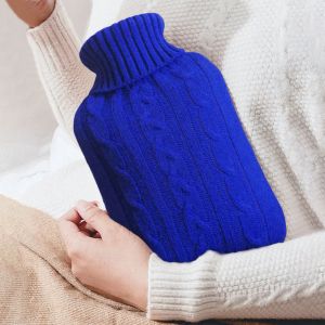 2000 ml grand sac d'eau chaude avec couvercle pour grilles en peluche hiver