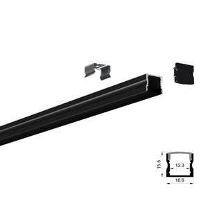 LED BAR LICHT HUISTEN 6000 SERIES GRADE ALUMINIUM PROFIEL VOOR LED -STRIPS EN STRIGID