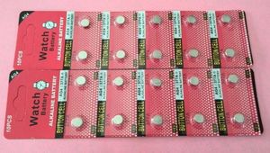 2000pcs AG4 LR626 SR626 377A 1.5V Alkaline Button Cell Battery Watch Batterij 10 stks per kaart