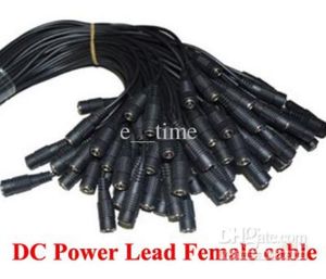 2000pcs DC Power Plug Lead 21 mm socket cctv cctv PSU Portail Jack Came Cable 1358416
