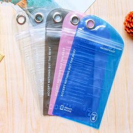 2000 stks/partij Waterdichte Plastic Retail Hang gat Pakket tas hang Poly zacht voor kabel smartphone case verpakking tas