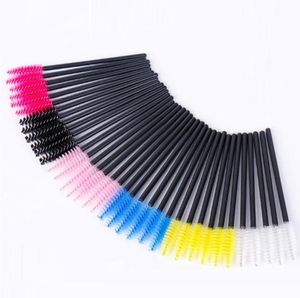 2000 Stuks Hele Wegwerp Wimperborstel Mascara Wands Applicator Wimper Kam Make-Up Kwasten Individuele Lash Verwijderen Wattenstaafje 2973330