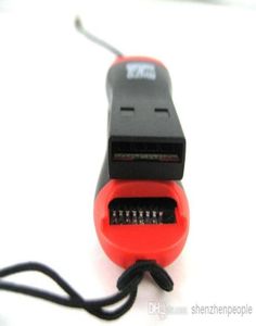 2000ps Whistle USB 20 Tflash Memory Carte Readertfcard Micro SD Carte Reader DHL FedEx 59289728832177
