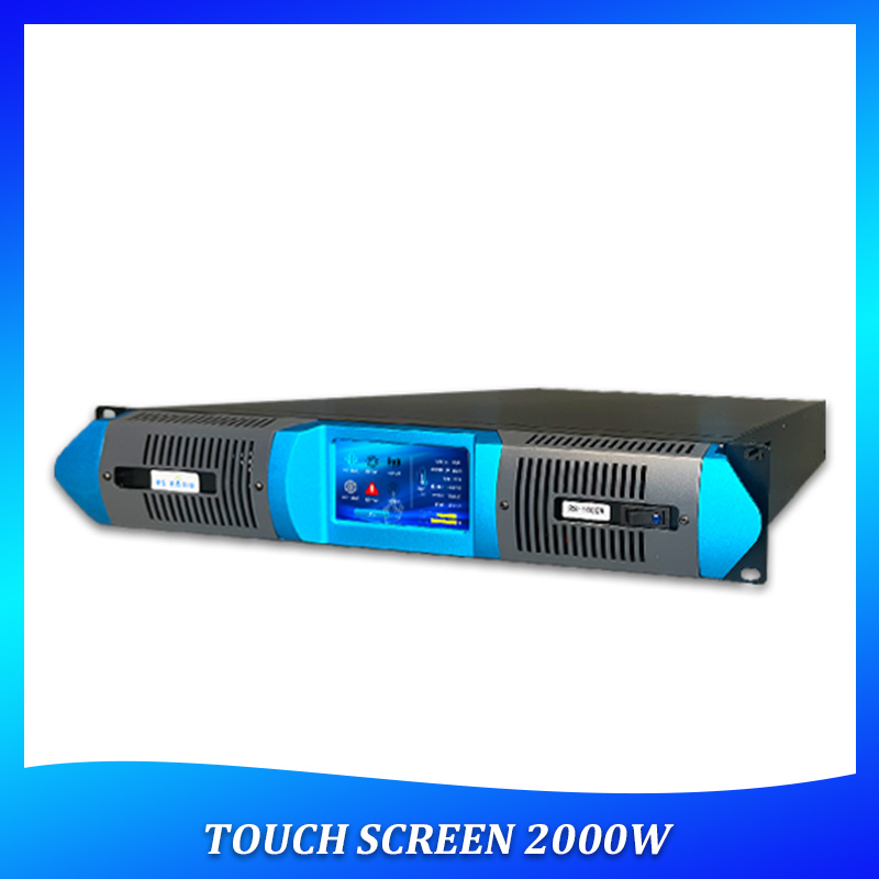 2000W 2KW Touchscreen FM Broadcast -zender voor radiostation