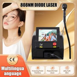 2000 W 755nm 808nm 1064nm diode laser permanente niet-inductieve ontharing ijs sensatie drie-golflengte808 ontharing en huidverjonging Laser Machine