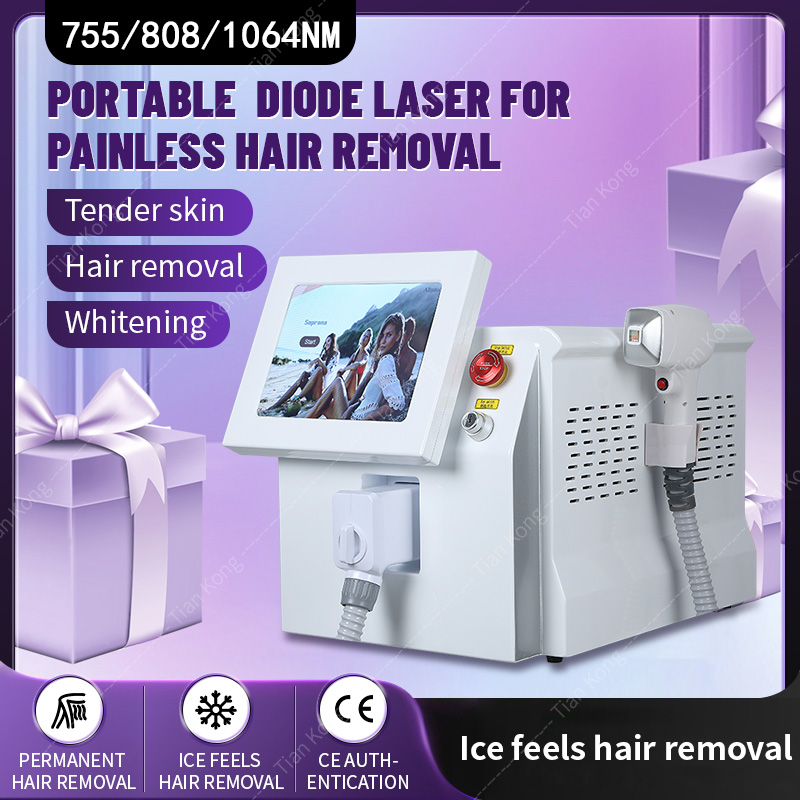 2000W Nest Big Power Laser Platinum Permanent Hair Removal Diode Laser 755 808 1064nm Diode alexandra Laser three wavelength