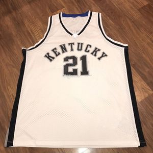 2001-02 UK Kentucky Wildcats College Tayshaun Prince #21 Retro Basketball Jersey ED Custom Number Name Jerseys