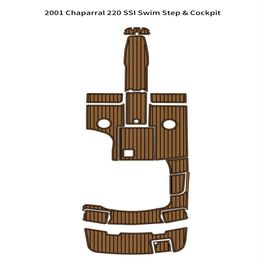 2001 Chaparral 220 SSI zwemplatform Cockpit Boat Eva Foam Teak Deck Floor Pad