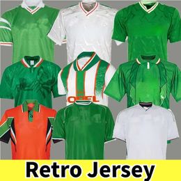 Retro Ireland Retro Soccer Jersey 2002 1994 Keane Jerseys Vintage 1990 1992 1996 1997 Home Classic Irish McGrath Duff Keane Staunton Houghton Mcateer Football Shirt