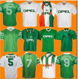 2002 1994 Irlande maillot de football rétro 1990 1992 1996 1997 maison classique vintage irlandais McGRATH Duff Keane Staunton Houghton McATEER McGRATH maillot de football666