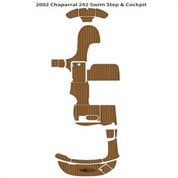 2002 Chaparral 242 Swim Step Platform Cockpit Boat Eva Foam Teak Deck Floor Pad Self Backing Ahesive Seadek Gatorstep Style Floor