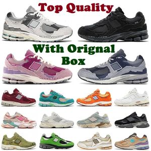 2002R 9060 Athletic Hommes Femmes Luxe Casual Chaussures Noir Blanc Protection Pack Rose Pluie Nuage Fantôme Mer Sel Voile Designer Bowling OG Baskets Homme Entraîneur