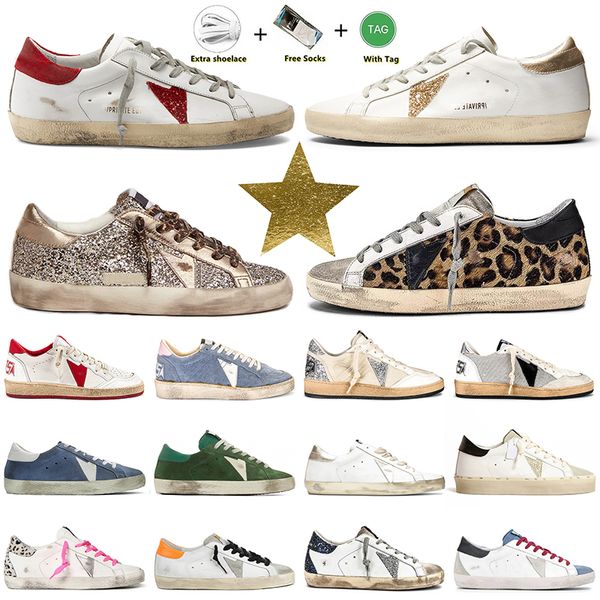 Golden Goose Sneakers GGDB Super Star Loafers Designer marque italienne Golden gooseitys chaussures Luxury ball Star Superstar og Classic et femmes plate - forme 【code ：L】