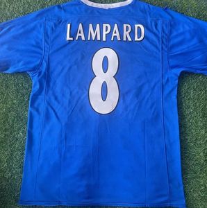 2003 2005 maillots de football rétro Lampard Drogba MAKELELE J. Cole ZOLA TERRY maillot de football classique hommes maillot de football maillot kit uniforme de pied CFC Jersey