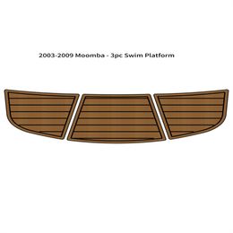 2003-2009 Moomba-3pc plate-forme de natation marchepied bateau EVA mousse teck pont tapis de sol SeaDek MarineMat Gatorstep Style auto-adhésif
