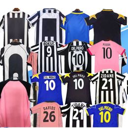 2004 2005 1997 Retro JU DEL PIERO Conte voetbalshirts PIRLO Buffon INZAGHI 84 92 95 96 97 98 99 02 03 UV Rossi ZIDANE Ancient maillot DAVIDS BOKSIC klassiek voetbalshirt