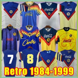 2004 2005 Club America Retro Soccer Jerseys 2001 02 1999 98 LIGA MX 1916-2006 90e Maillots de football 1995 1990 S.CABANAS ZAMORANO BRANDAO CHUCHO 1988 97 Uniformes hommes