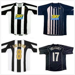 2004 2005 Del Piero Ibrahimovic Retro Soccer Jersey 04 05 Trezaguet Emerson Shirt de football vintage classique Zambrotta Zambrotta