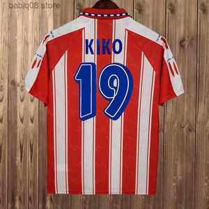 2004 2005 F. Torres Kiko Retro Soccer Jerseys Simeone Esnaider David Villa Koke Godin Diego Costa Forlan Kun Aguero Griezmann Mandzukic Home Football Shirt T230720