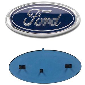 2004-2014 Ford F150 calandre hayon emblème ovale 9 X3 5 autocollant badge plaque signalétique convient également pour F250 F350 Edge Explo233D
