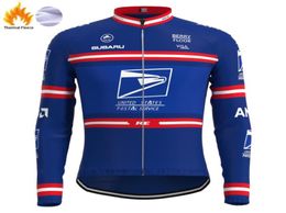 2004 Competitie Us Postal Team Man Retro Cycling Jersey Fleece Long Sleeves Clothing MTB Bike Triathlon HOMBRE8792711