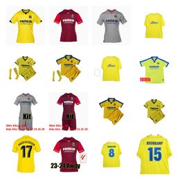 23/24 100e 2005 2006 Villarreal FC retro voetbalshirts 05 06 Classic MOI GOMEZ Camisa de futebol RIQUELME FORLAN KROMKAMP Voetbalshirt S.CAZORLA GERARO Uniform top