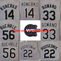 2005 WS Champions Baseball Jersey AJ PIERZYNSKI PAUL KONERKO SCOTT PODSEDNIK JOE CREDE FRANK THOMAS CHRIS VENTE MARK BUEHRLE