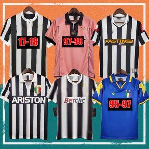 97/98 Versión retro RONALDO Camisetas de fútbol 84 85 00 02 03 04 05 11 12 15 16 DEL PIERO INZAGHI ZIDANE MARCHISIO IBRAHIMOVIC DAVIDS Italia camiseta de fútbol