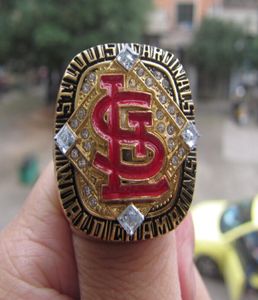 2006 St Cardinal S World Baseball Championship Ring Souvenir Men Fan Gift 2019 Groothandel Drop Shipping356626666