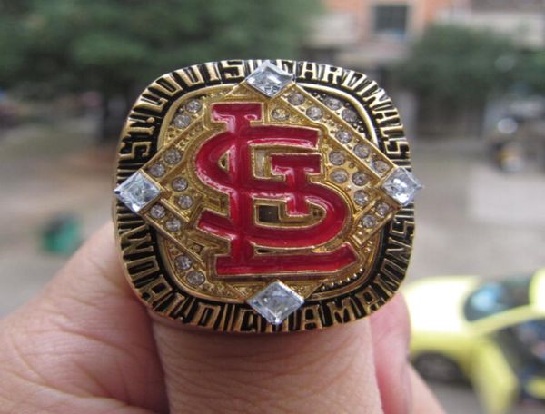 2006 St Cardinal S World Baseball Championship Ring Souvenir Men Fan Gift 2019 Wholesale Drop Shipping5258016