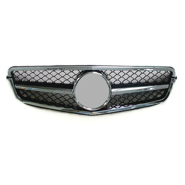 2007-2014 Año Racing Grill para C CLASS W204 ABS Material Rejillas Parrillas Reemplazo Parrilla de riñón parachoques delantero