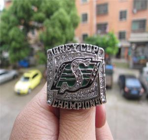 2007 Saskatchewan Roughriders The Gray Cup Ship Ring With Wooden Box Men Fan Souvenir Gift Whole 2019 Drop 6688797