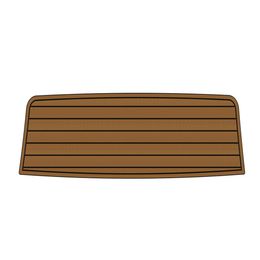 2008 MasterCraft X-1 Plataforma de natación Pad Boat EVA Faux Foam Teak Deck Floor Mat Respaldo autoadhesivo SeaDek Gatorstep Style Pads