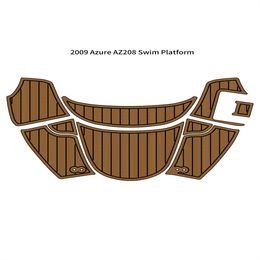 2009 Azure AZ208 Swim Platfrom Step Pad Boat EVA Foam Faux Teck Deck Tapis de sol