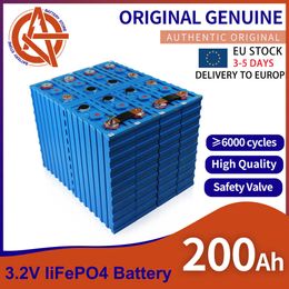 Batería Lifepo4 de 200AH, batería recargable de fosfato de hierro y litio de 190AH, célula Solar DIY de 12V 24V 48V para carrito de Golf EV