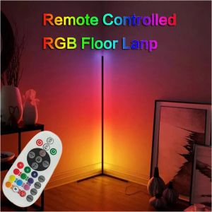 200 cm RGBIC Modern Living Room Stand Lamps for Floor Corner Tuya WiFi Magic Couleur Changement d'applications distantes Contrôle de l'application
