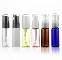 200cpcs 20 ml Plastic Pet Pump Pump Bottle Lotion Emuls Serum Toner Essentie Monster Testing Moisture Whitening Cosmetic Packing