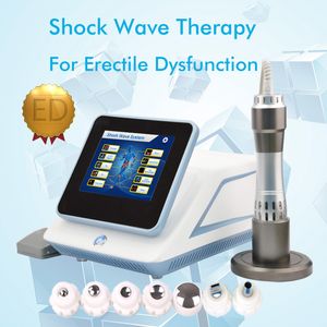 Machine de thérapie par ondes de choc de dispositif ESWT de 200 mj pour le traitement de la dysfonction érectile/thérapie par ondes de choc radiales acoustiques avec 7 émetteurs