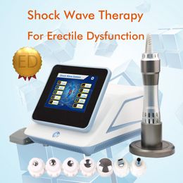 200mj Onda de Choque Low Power Shockwave Therapy Apparatuur / Akoestische Shock Wave Machine voor Ed Treationment Machines met 7 zenders