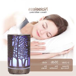 Livraison gratuite 200 ml humidificateur d'air huile essentielle diffuseur d'arôme cadeau de saint valentin purificateur d'air cylindre creux Aoquu