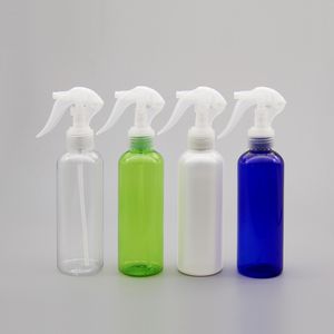 Flacons pulvérisateurs vides en plastique transparent de 200 ml, flacons pulvérisateurs pour cheveux et solutions de nettoyage, flacon pulvérisateur portatif avec déclencheur de pompe
