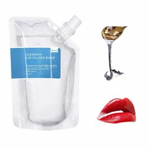 200ml Clear Lip Gloss Base Huile N-Stick DIY Rouge à lèvres Matière première Gel N-Stick Base hydratante Rouge à lèvres fait à la main Vegan 00Ya #