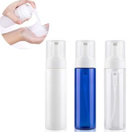 200ML Bouteille de savon moussant Pompe en plastique Distributeur de mousse rechargeable Portable Vide Savon à main moussant Distributeur de mousse Bouteille Voyage Mini Siz Kifc