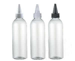 200 ML PET Transparante Fles Met Naald Neusdop Lege Plastic Vloeistof Container Cosmetische Verpakkingen 20 STKS LOT216N6167385