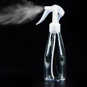 200 ml draagbare fles spray plastic transparante make -up vocht verstuiver versturende pot fijne mist spuitflessen haarkappershulpmiddelen